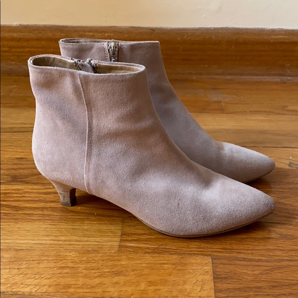 Anthropologie ankle boots